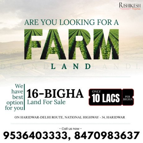farm-land-available-for-sale-16-bigha-at-nh-34-haridwar-big-0
